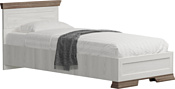 BRW Marselle LOZ90x200 (ясень снежный/дуб сонома темный)