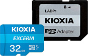 Kioxia Exceria microSDHC LMEX1L032GG2 32GB (с адаптером)