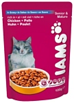 Iams Cat Pouch Senior and Mature Rich in Chicken in Gravy (0.1 кг) 12 шт.