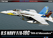Academy Самолет F/A-18C U.S NAVY VFA-82 1/72 12534