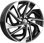 K&K Tucson (КС883) 7x18/5x114.3 D60.1 ET45 Алмаз черный