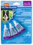 Hartz капли от блох и клещей Ultra Guard от 14 до 28 кг для собак и щенков 3шт. в уп.