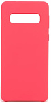 Case Liquid для Samsung Galaxy S10 (розово-красный)