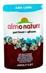 Almo Nature Azul Label Adult Cat Chicken and Beef (0.07 кг) 24 шт.