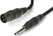 XLR (male) - Jack 6.35 (male) 1 м