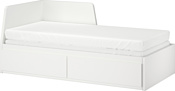 Ikea Флекке 200x80-160 (белый, мосхульт жесткий) 392.111.91