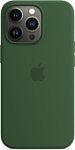 Apple MagSafe Silicone Case для iPhone 13 Pro (зеленый клевер)
