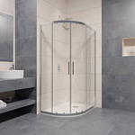 RGW PA-61 41086180-11 80x100 (хром/прозрачное стекло)