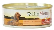 BioMenu (0.1 кг) 24 шт. Light консервы для собак с индейкой и коричневым рисом