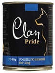 CLAN (0.34 кг) 6 шт. Pride Рубец говяжий для собак
