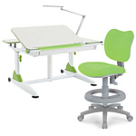 TCT Nanotec G6+XS с креслом Kids Chair и лампой (белый/зеленый)