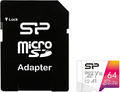 Silicon Power Elite microSDXC SP064GBSTXBV1V20SP 64GB