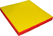 Формула здоровья 1x1x0.1м (красный/желтый)