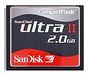 Sandisk 2GB CompactFlash Ultra II