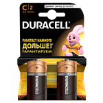 DURACELL C 2 шт.