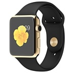Apple Watch Edition 42mm Yellow Gold with Black Sport Band (MJ8Q2)