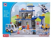 Kids home toys 188-111 Police Station