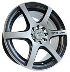 Sakura Wheels 3717Z 6.5x15/4x98/100 D73.1 ET35 Темно-серый с полировкой