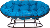 M-Group Мамасан 12100203 (коричневый/голубая подушка)