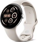 Google Pixel Watch 3  LTE 45 мм (полированное серебро/фарфор)
