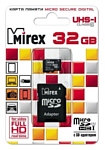 Mirex microSDHC Class 10 UHS-I U1 32GB + SD adapter