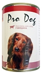 Pro Dog Для собак говядина консервы (0.4 кг) 1 шт.