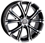 Oxigin 15 VTwo 8x18/5x120 D72.6 ET35 Black Full Polish