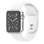 Apple Watch Sport 38mm Silver with White Sport Band (MJ2T2)