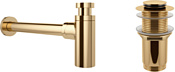 Wellsee Drainage System 182106002 (сифон, донный клапан, золото)