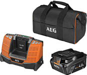 AEG Powertools SEТL1840SHD 4935478944 (18В/4 Ah + 18В, сумка)