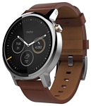 Motorola Moto 360 v2 46mm (Silver/Cognac)