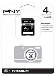 PNY Premium SDHC Class 4 4GB