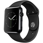 Apple Watch Edition 42mm Space Black with Black Sport Band (MLC82)