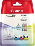 Аналог Canon CLI-521 C/M/Y Multipack