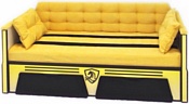 Настоящая мебель Спорт 80x160 (желтый)