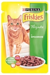 Friskies (0.1 кг) 1 шт. Для взрослых кошек с кроликом в подливе