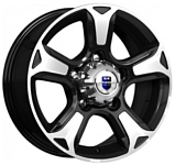 K&K Атлант 7x16/5x139.7 D98 ET35 Алмаз черный K&K Атлант 7x16/5x139.7 D98 ET35 Алмаз черный