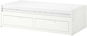 Ikea Бримнэс 200x80-160 (белый, мосхульт жесткий) 592.111.85