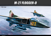 Academy Самолет MiG-27 FLOGGER-D 1/72 12455