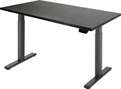 ErgoSmart Ergo Desk Pro 1360x800x36 мм (дуб мореный/черный)
