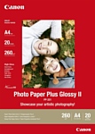 Canon Photo Paper Plus Glossy II PP-201 A4 260 гм2 20 л