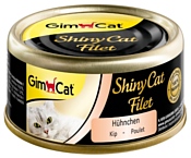 GimCat ShinyCat Filet цыпленок (консервы 0.07 кг) 1 шт.
