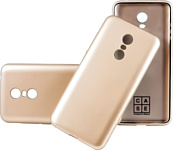 Case Deep Matte v.2 для Xiaomi Redmi 5 plus (золотистый)