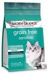 Arden Grange (4 кг) Adult Cat Sensitive океаническая белая рыба и картофель сухой корм беззерновой, для взрослых кошек с деликатным желудком и/или чувствительной кожей