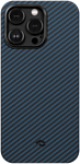 Pitaka MagEZ Case 3 для iPhone 14 Pro (1500D twill, черный/синий)