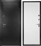 Guard Термо MG109 96x205 правая (черное серебро/белый ясень)