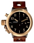 U-BOAT FLIGHTDECK TITANIUM GOLD BEZEL