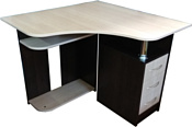 Компас мебель КС-003-03 (венге темный/дуб молочный)