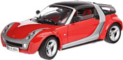 Bburago Smart Roadster 1:24 18-22064 (красный)