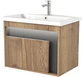 Дабер 016 70 Т16.7.0.22_light (с подсветкой, дуб галифакс/серый)